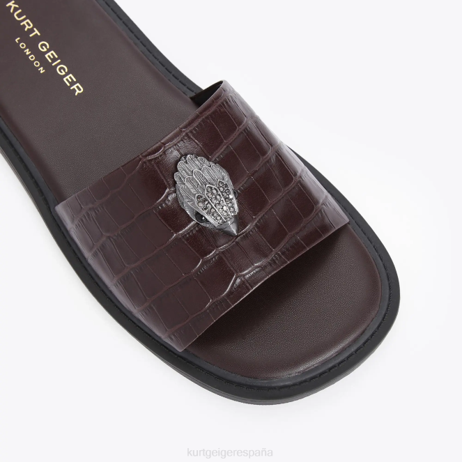 Kurt Geiger hombres diapositiva del oscar de londres 2LPR498 | calzados marrón